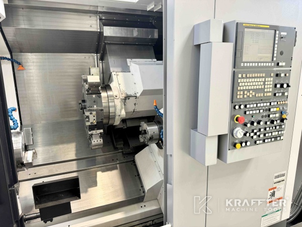Mecanizado de precisión con Torno CNC TAKISAWA TS-4000 YS 90081 de segunda mano.