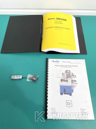 Manual de usuario para Torno CNC CITIZEN MIYANO GN 3200 90098