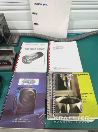 Manual de usuario para Centro de mecanizado MIKRON HSM 800 20690-041