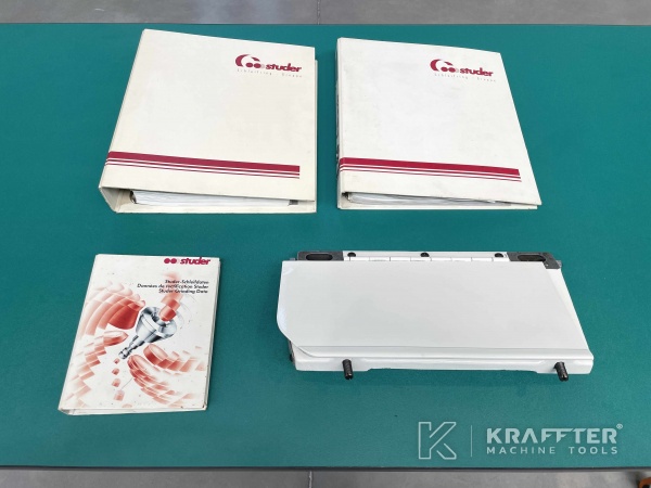 Manual de usuario para Rectificadora cilindrica CNC STUDER eco650 90080