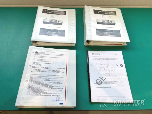 Manual de usuario para Rectificadora cilindrica CNC GER C-1000 CNC 90088