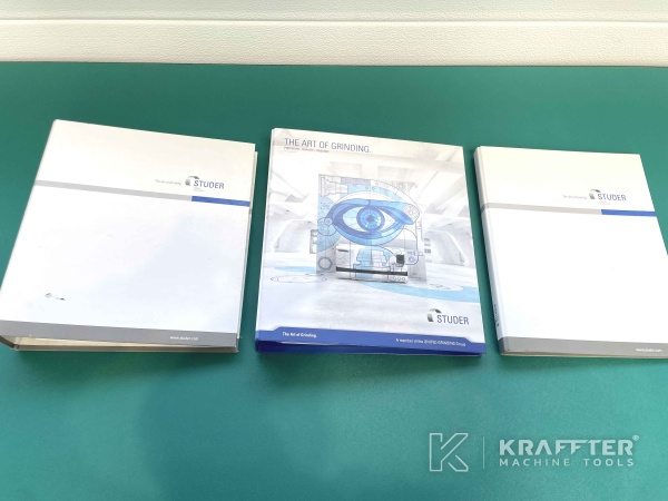 Manual de usuario para Rectificadora cilindrica CNC STUDER Favorit CNC 20690-016