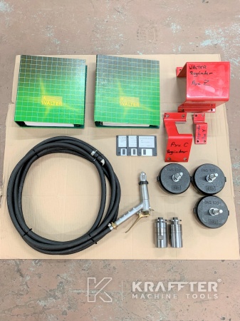 Accesorios, equipos y manual de usuario WALTER Helitronic Power Regrinder 20689-975